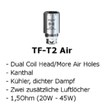 TF-T2 Air Dual Coil Head (Smok)