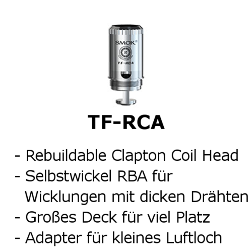 TF-RCA Clapton-Coil RBA (Smok)