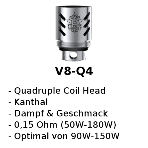 V8-Q4 Quadruple Coil (Smok)