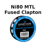 Superfine MTL Fused Clapton Draht Ni80 (VandyVape)