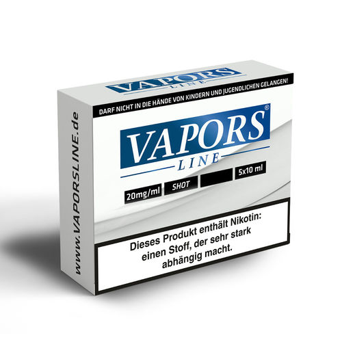 Nikotin Shots Vapors Line (5x10ml)